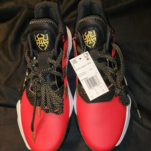 60 adidas Mens D.O.N. Issue #1 CNY China New YearBasketball Shoes EF9919 9 sz9.5 - Picture 2 of 4